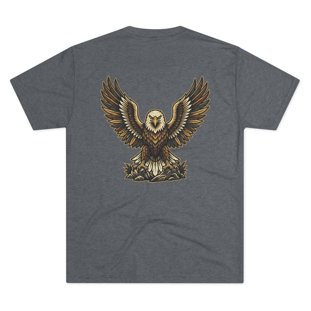 Vintage Eagle Graphic Tee — Bold Flying Eagle Illustration T-Shirt