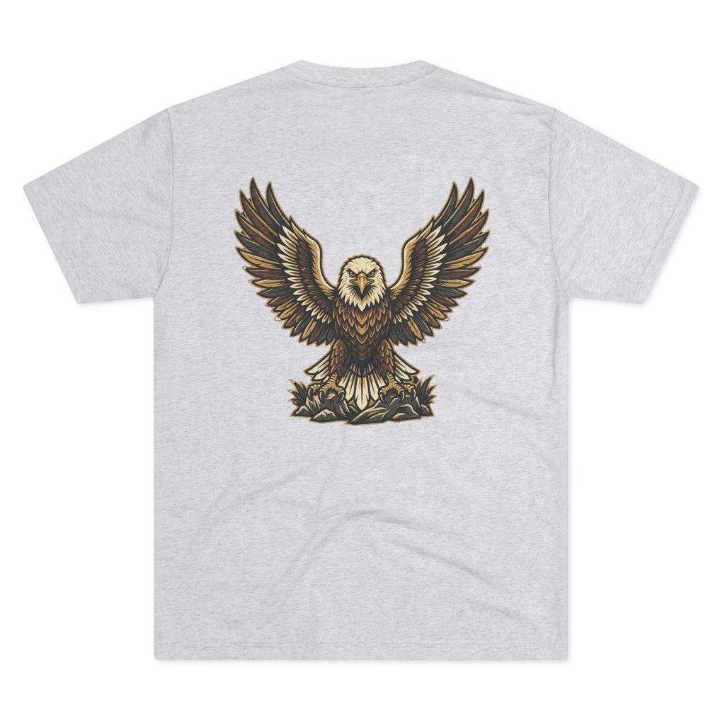 Vintage Eagle Graphic Tee — Bold Flying Eagle Illustration T-Shirt