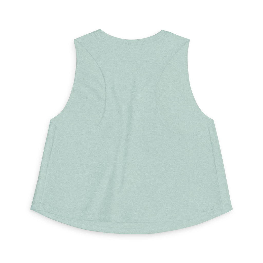 Go Girl Go Crop Top — Motivational Women's Sleeveless Tank