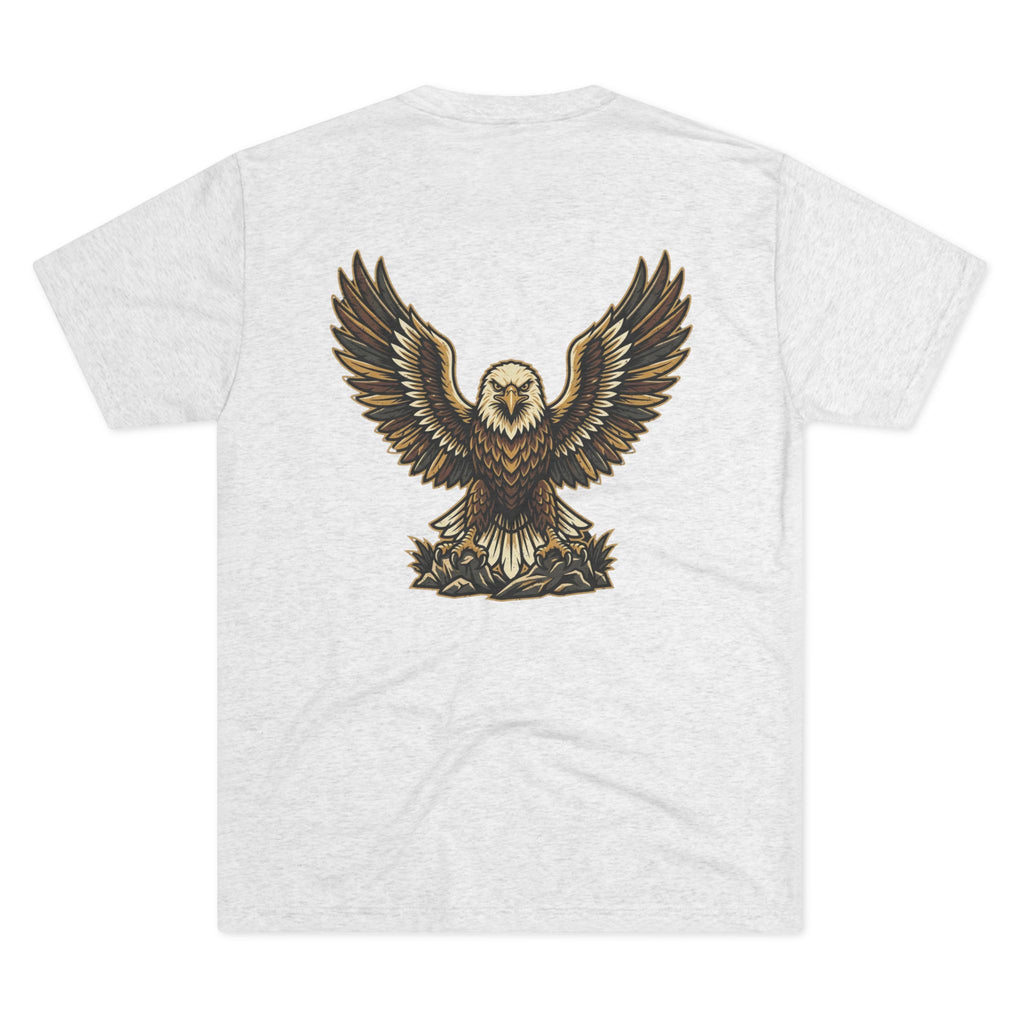 Vintage Eagle Graphic Tee — Bold Flying Eagle Illustration T-Shirt