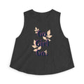 Go Girl Go Crop Top — Motivational Women's Sleeveless Tank
