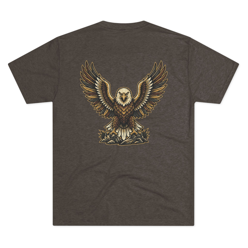 Vintage Eagle Graphic Tee — Bold Flying Eagle Illustration T-Shirt
