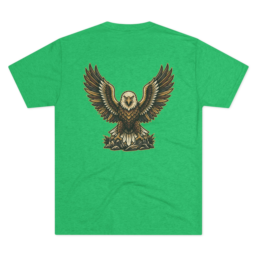 Vintage Eagle Graphic Tee — Bold Flying Eagle Illustration T-Shirt