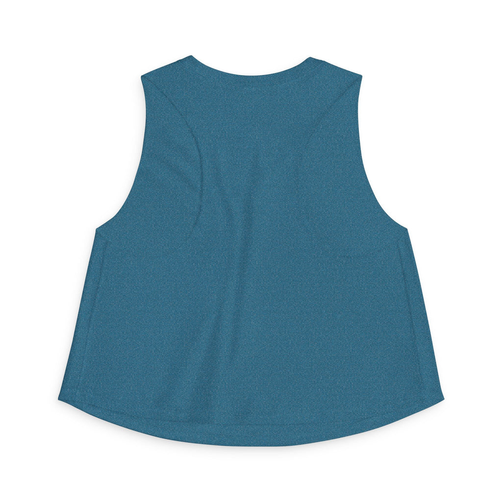 Go Girl Go Crop Top — Motivational Women's Sleeveless Tank