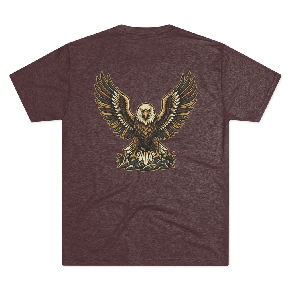 Vintage Eagle Graphic Tee — Bold Flying Eagle Illustration T-Shirt