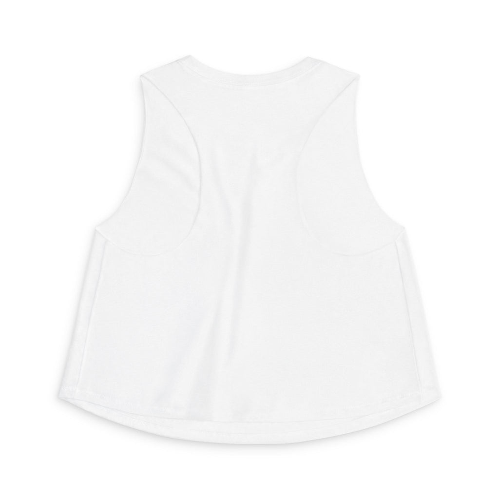 Go Girl Go Crop Top — Motivational Women's Sleeveless Tank