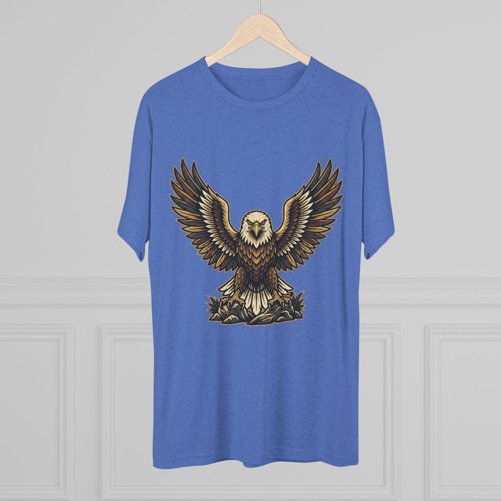 Vintage Eagle Graphic Tee — Bold Flying Eagle Illustration T-Shirt