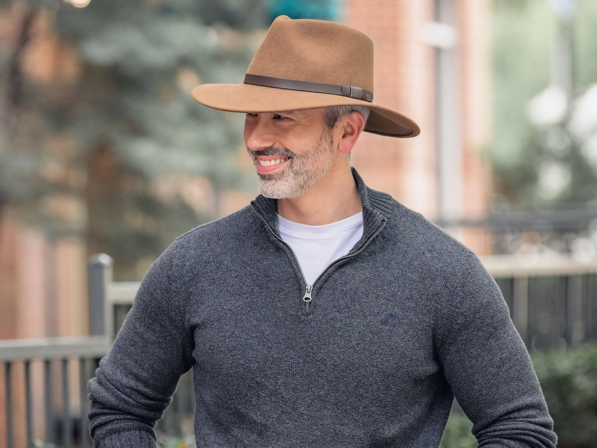 Merino wool felt hat Australian Outdoor
