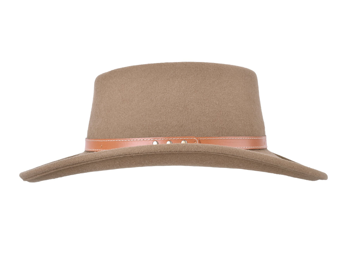 Outdoor Wool Felt Hat Merino Gambler