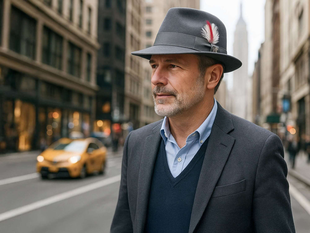 Wool Felt Hat Milano - Men's Classic Style