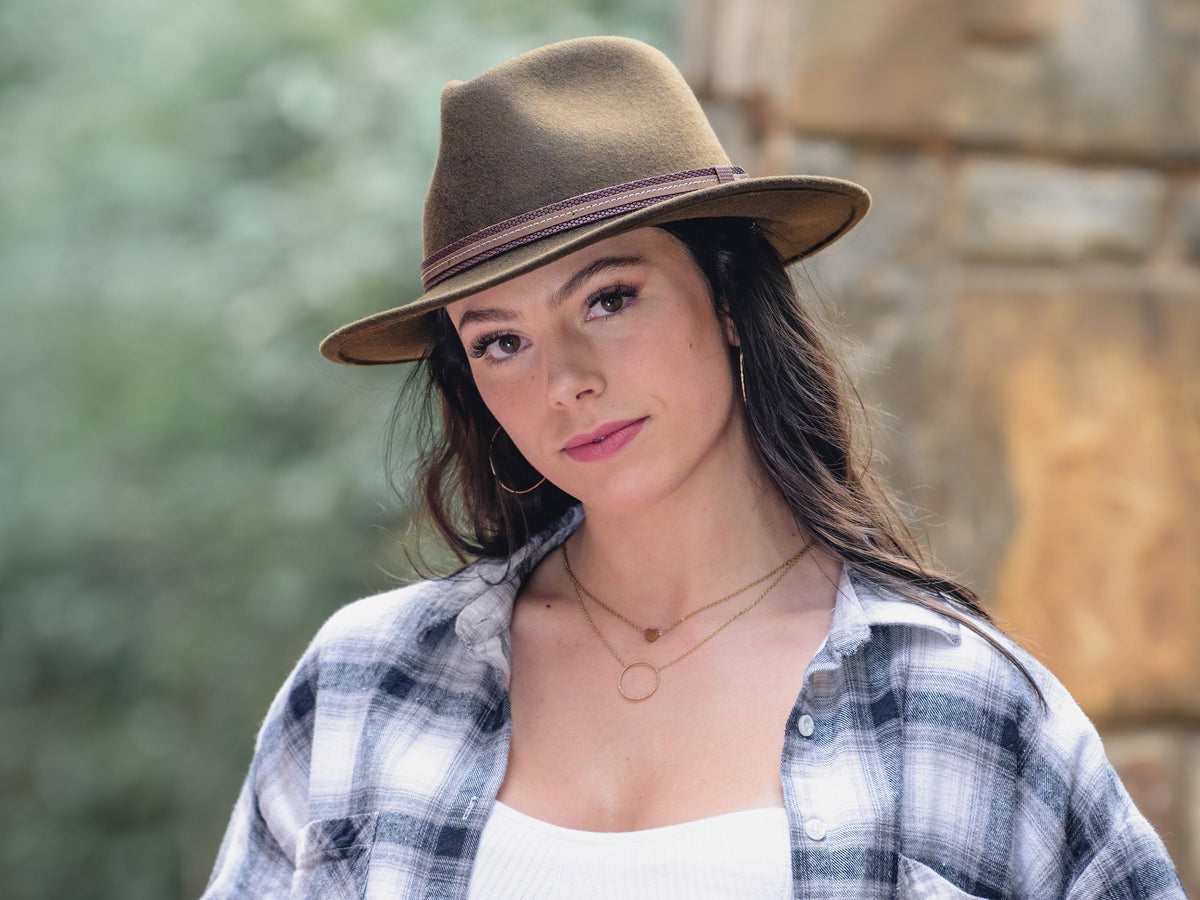 Outdoor Wool Felt Hat Escapade