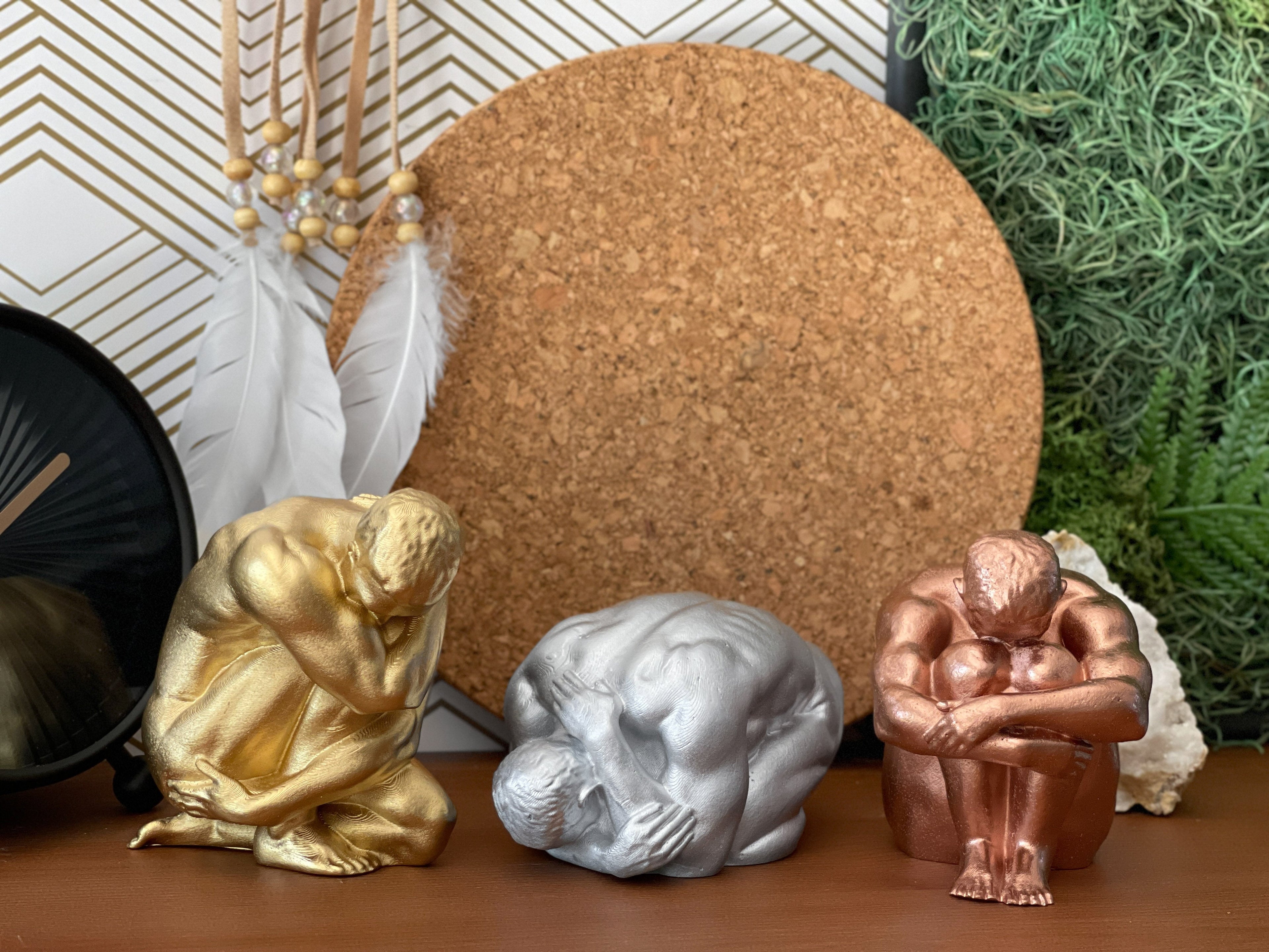 MALE BODY AIR PLANT HOLDER